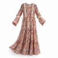 Robe légére motifs fleurs