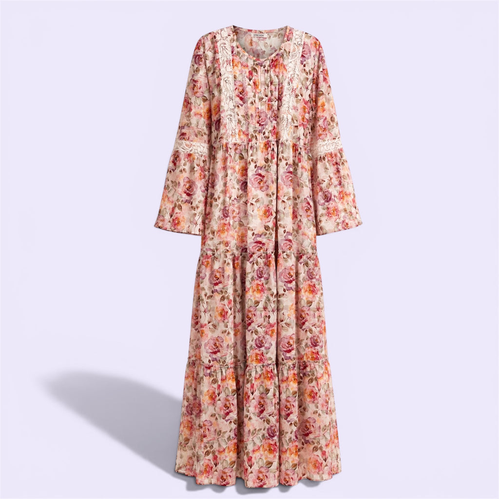 Robe légère motifs fleurs