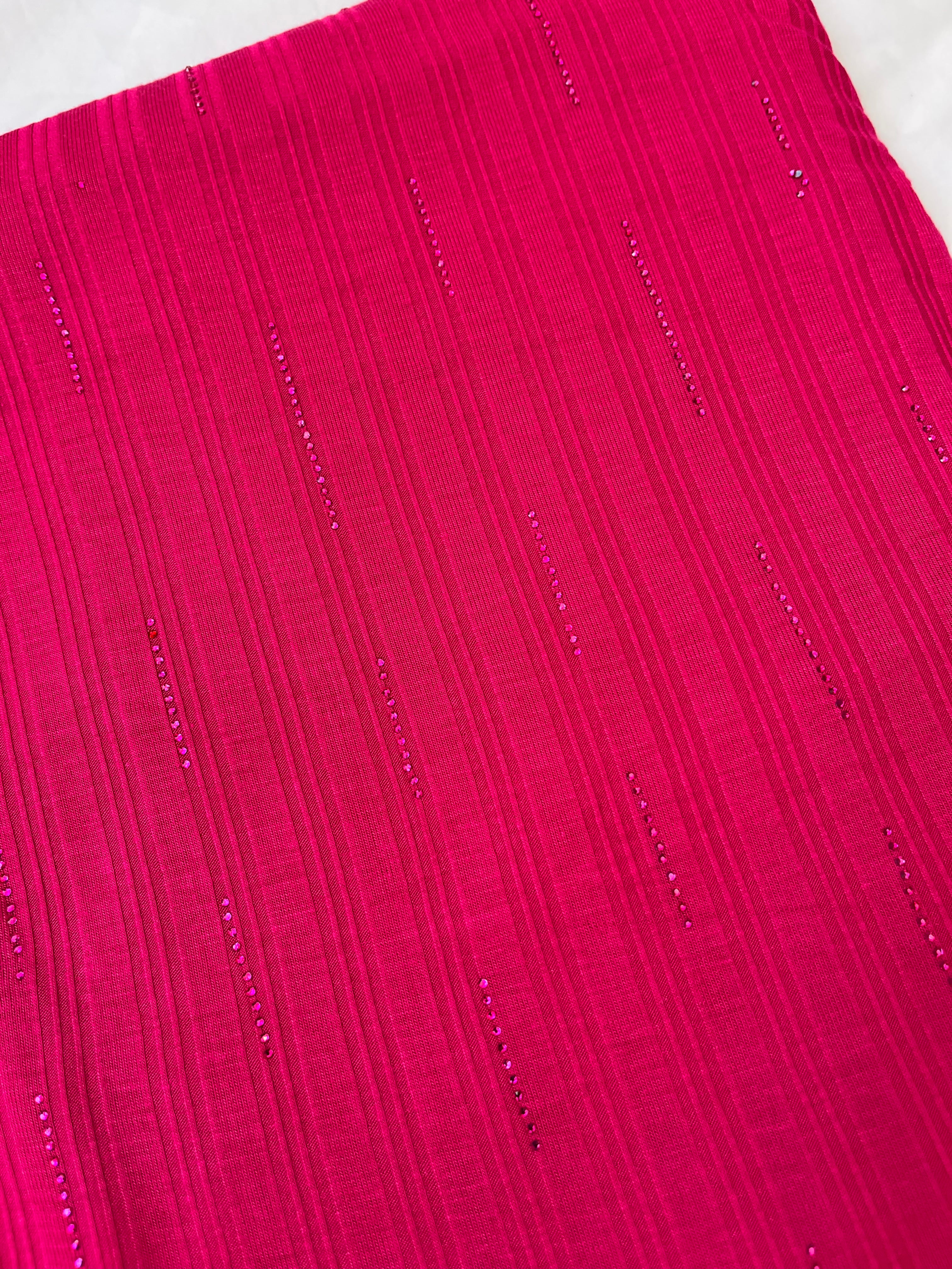 Foulard hijab rouge très doux