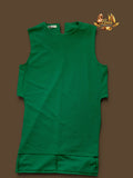 Ensemble haut et pantalon vert