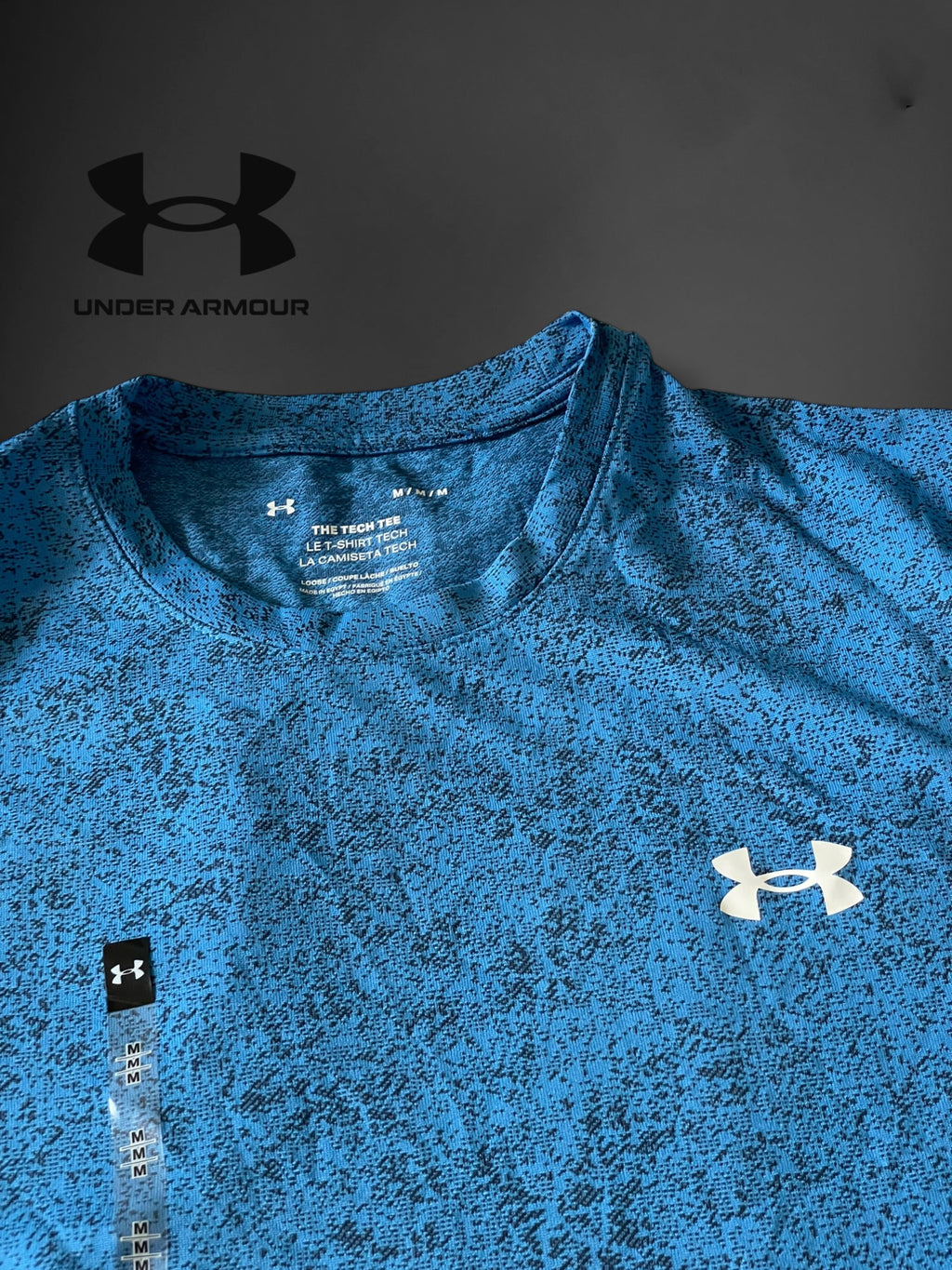 Tee-shirt sport bleu Under Armour