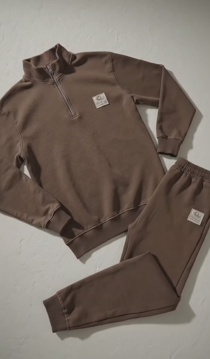 Jogging couleur marron qualité PRIME