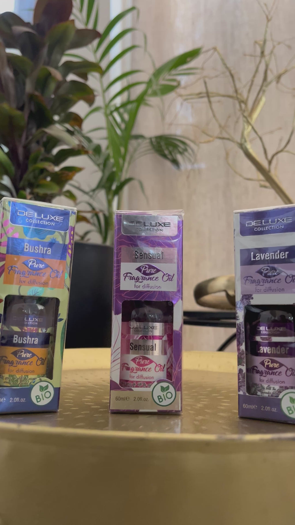 Deluxe Collection pure fragrance oil(bushra,sensual,lavenda)